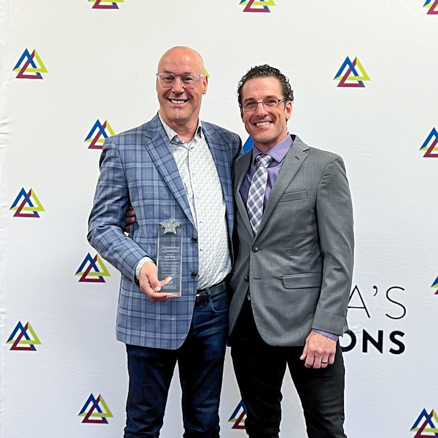 Vocal_Credit_Union-Professional_of_the_Yeart Eddie Black from Vocal Credit Union accepting award for Professional of the Year